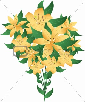 Bunch of lillies