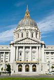 San Francisco's City Hall Close up