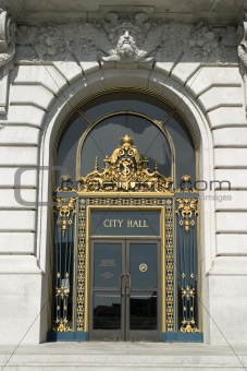 San Francisco's City Hall Main Door