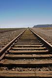 Railroad Tracks by Salt Lake