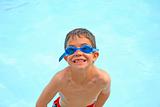 Boy with Goggles On