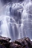 Long exposure shot of a waterfall