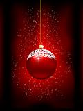 christmas bauble background