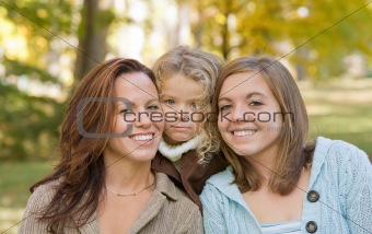 Mother and Two Daughters