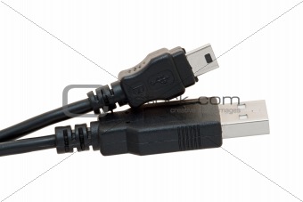 USB cable isolated