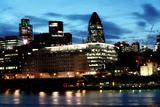 London city in the evening