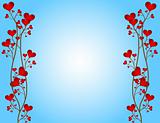 Love Flower Frame