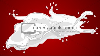 illustration of milk