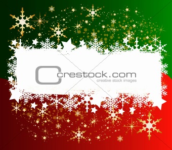 Abstract christmas background- space for your text