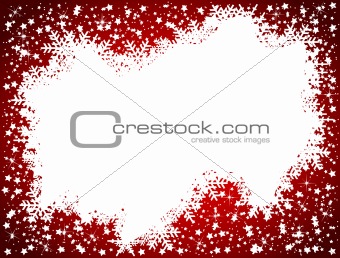 red christmas background- space for your text
