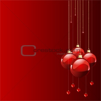 Red colors Christmas