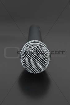 Front View of Vocal Microphone