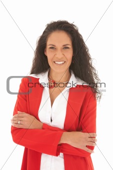 Beautiful Caucasian businesswoman