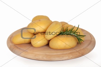 New Potatoes with Rosemary Herb