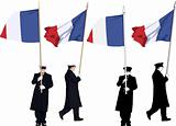 French color guard