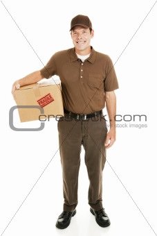 Delivery Man Full Body