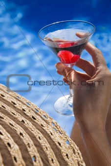 Poolside Martini