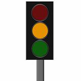 traffic light yellow