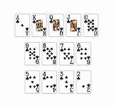 illustration of a set of poker cards