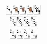 illustration of a set of poker cards