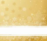Gold Christmas Background 