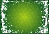 Green Christmas Background 
