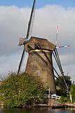 Windmill in the Kinderdijk (The Netherlands)