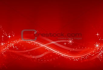 Abstract red and white Chrismas background