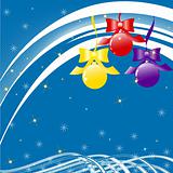 vector Illustration of a beautiful Christmas backgroun