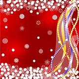 vector Illustration of a beautiful Christmas backgroun