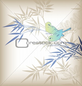 Bamboo Leaf Bird 1-4