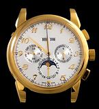 Luxury gold watch