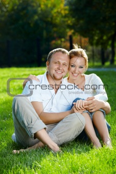 Cheerful couple