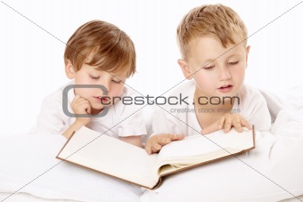 Brothers read
