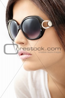 Girl in sun glasses