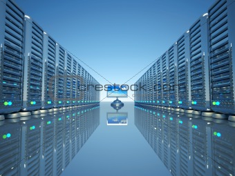 Network computer server