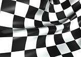 Racing checkered flag