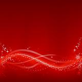 Abstract red and white Chrismas background