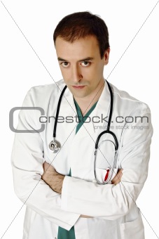 confident doctor