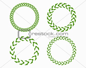 Green wreaths