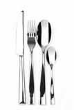 knife, fork, spoon and teaspoon