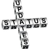 3D Status Update Dice Message