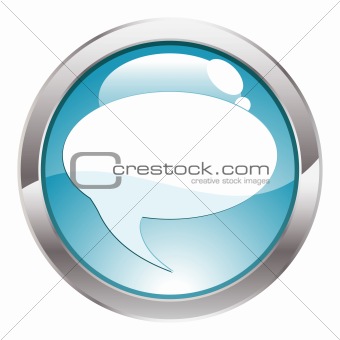 Gloss Button with Bubble