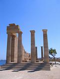 Ruins of ancient Greek temple