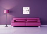 purple and pink lounge