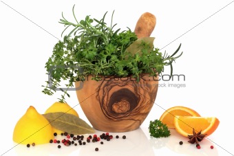 Herbs, Fruit and Spices