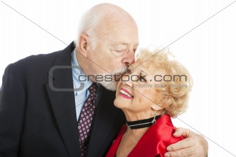 Seniors - Holiday Kiss