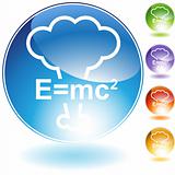 Energy Equation Crystal Icon