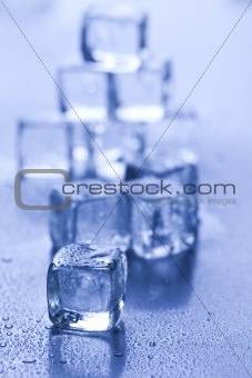 Ice, and cubes