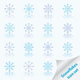 Snowflakes set for your design
